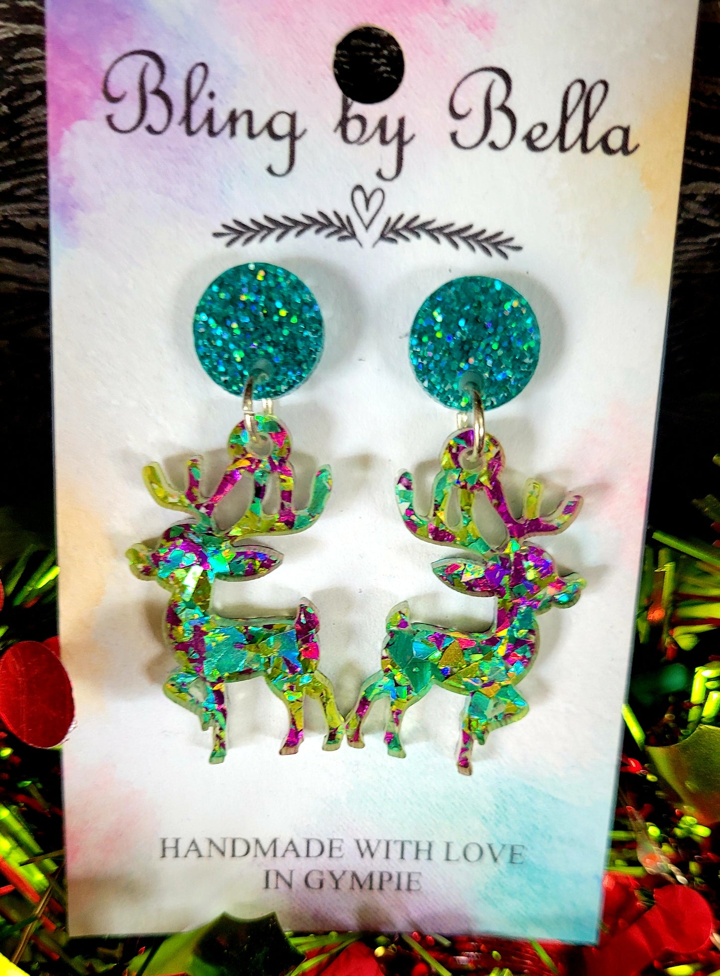 Christmas Dangle Earrings