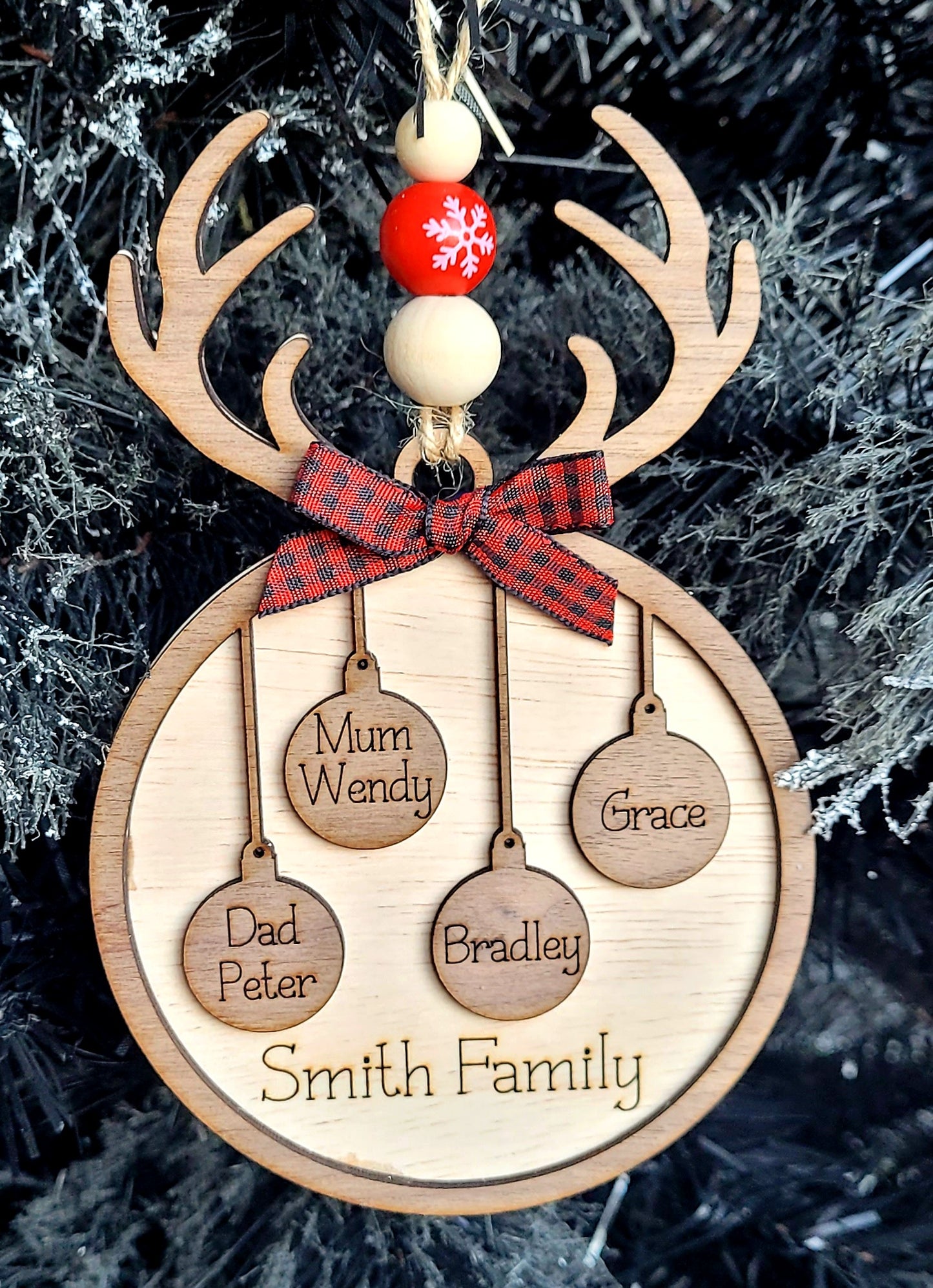 Christmas Family Ornament