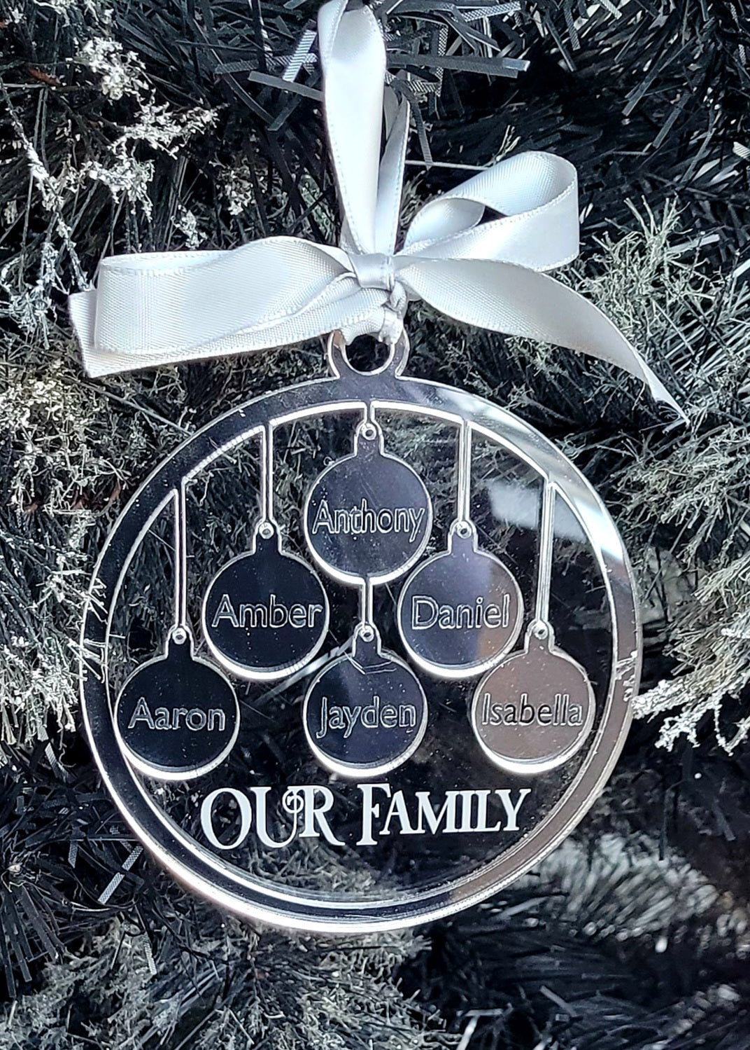 Christmas Family Ornament