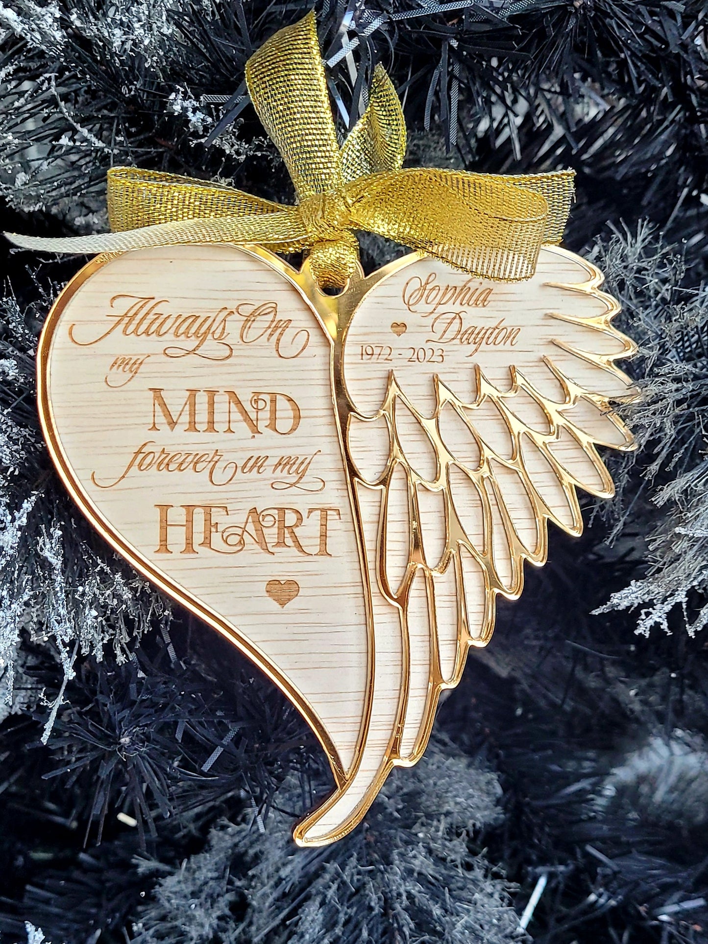 Christmas Memorial Ornament