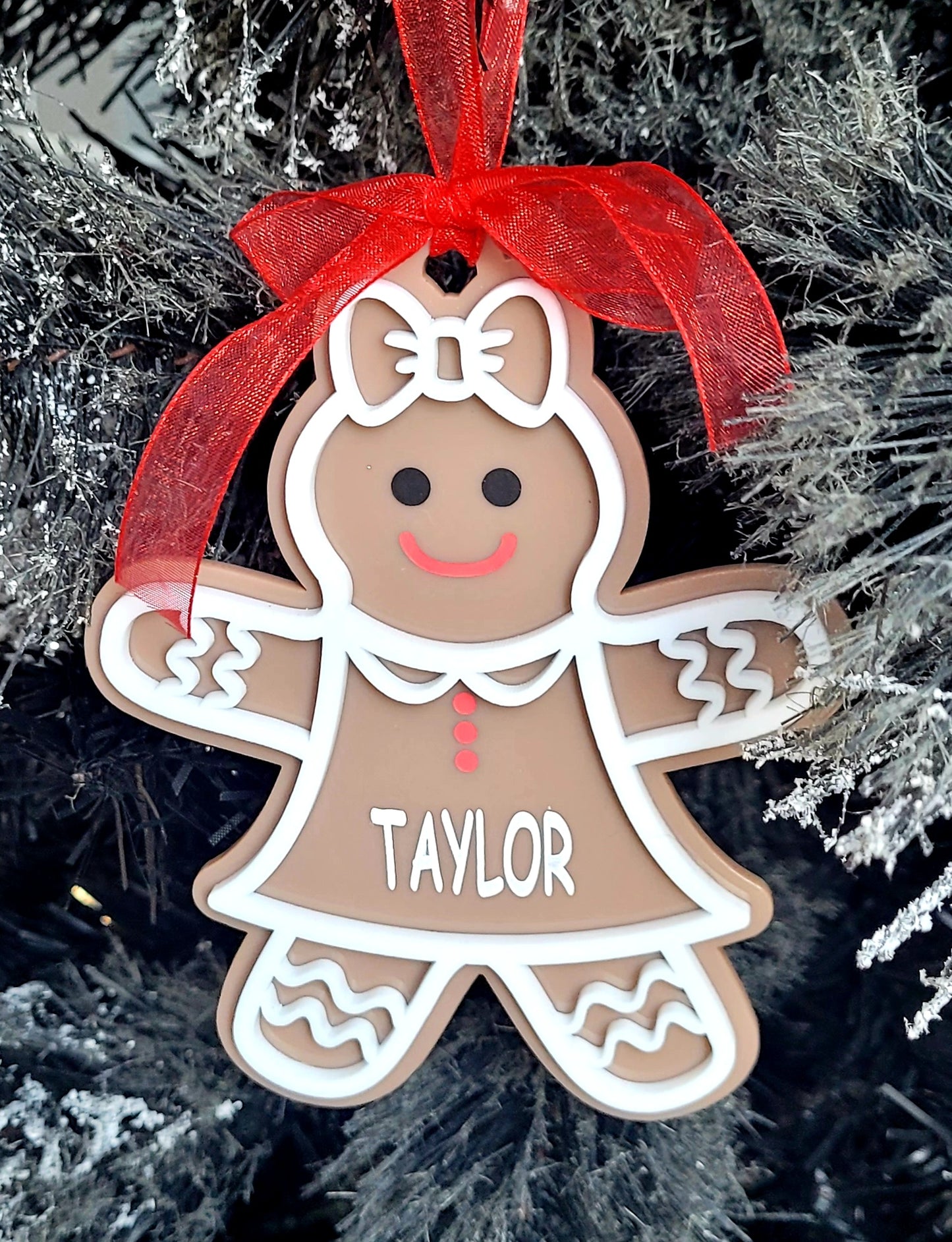 Cistom Christmas Ginger Bread Ornament