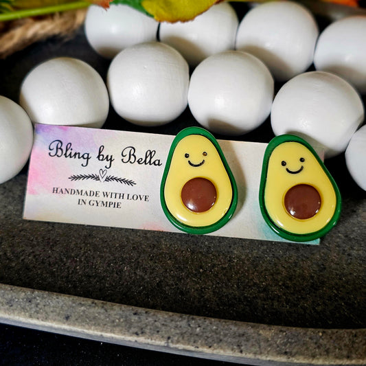 Big Avocado Earrings