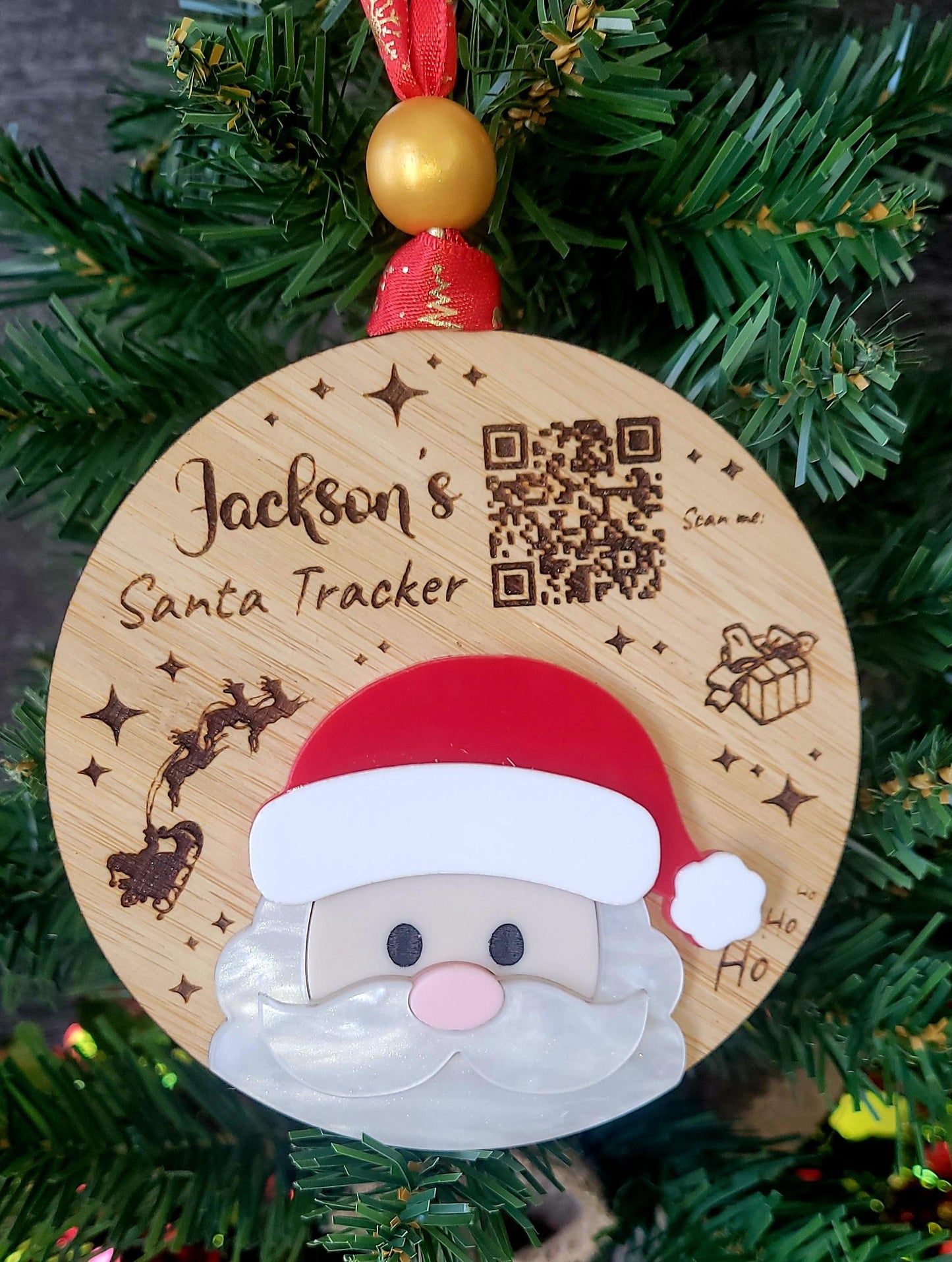 Santa Tracker Ornament