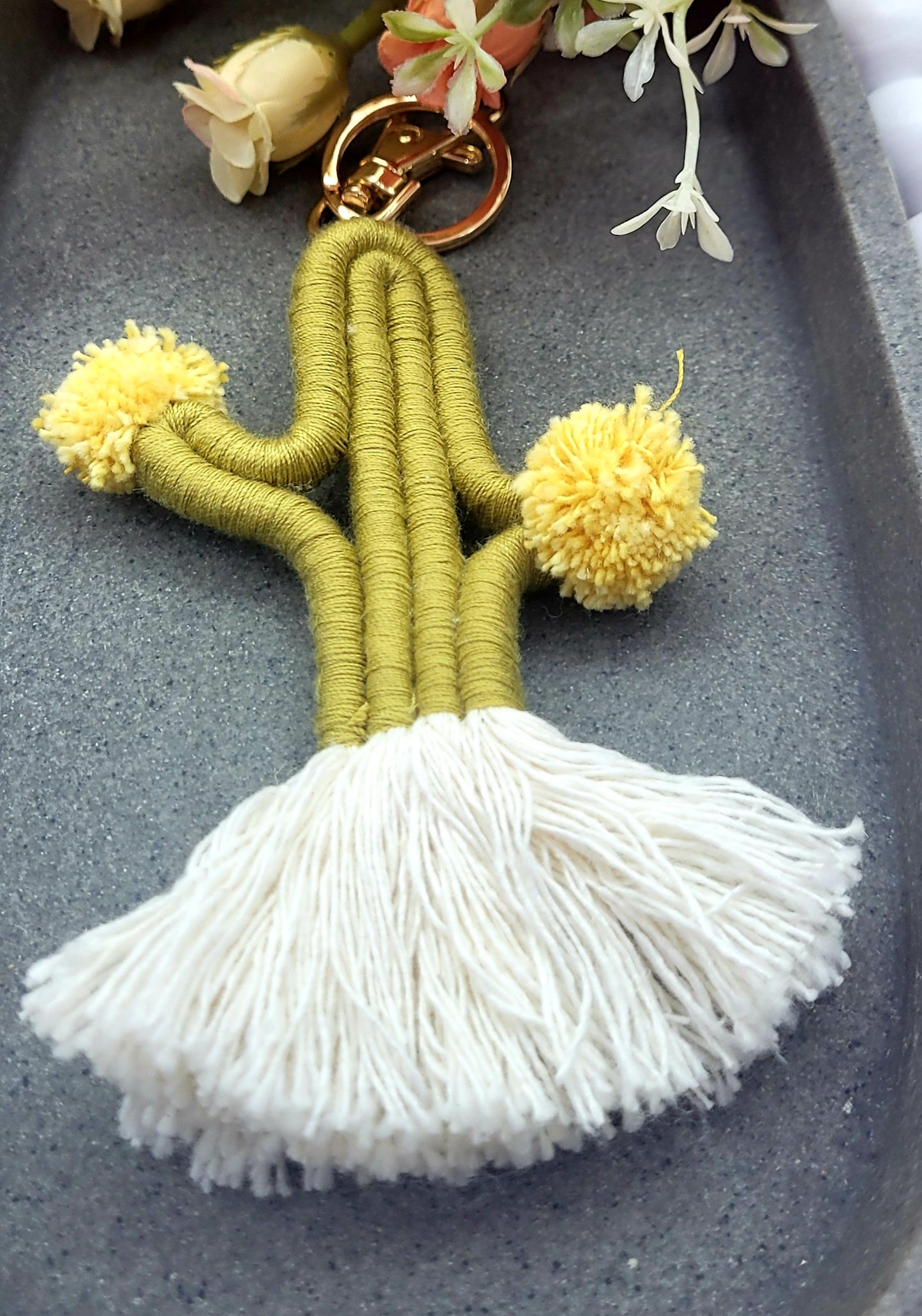 Cactus Keyring