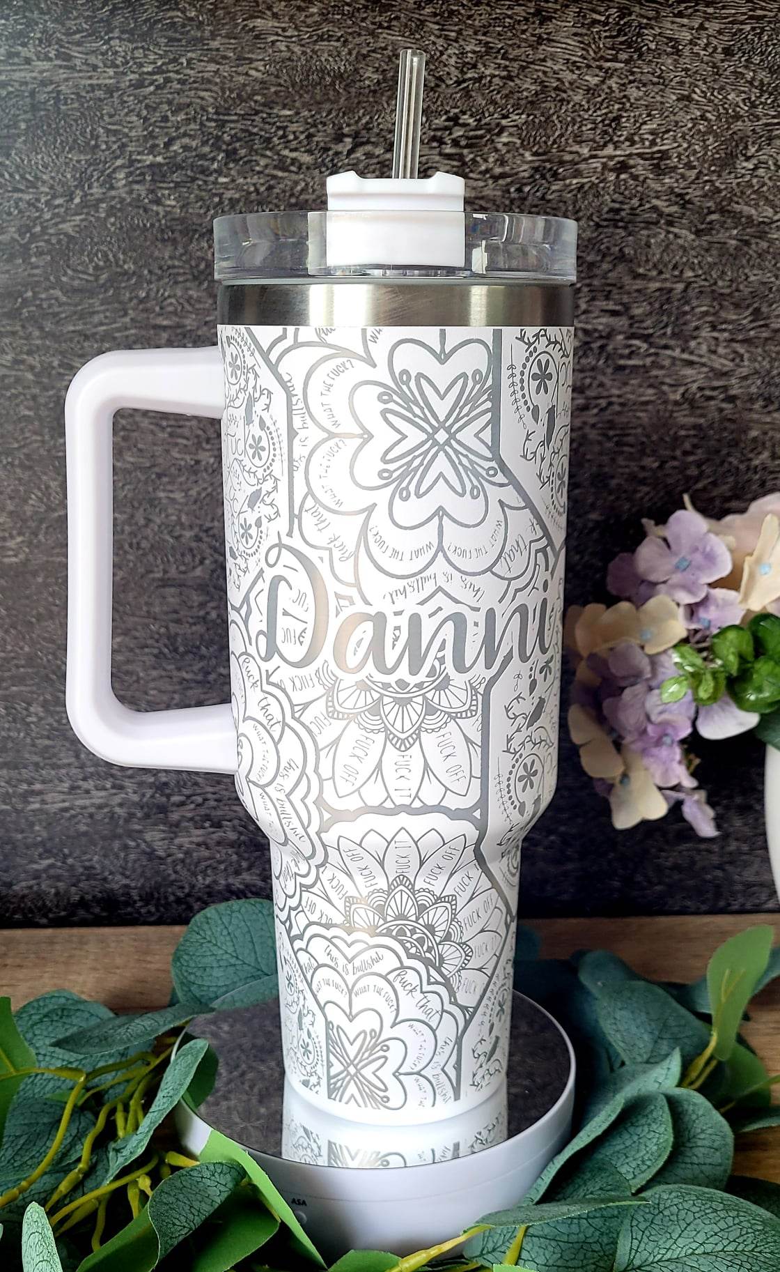 40 Ounce Floral Surprise Tumbler